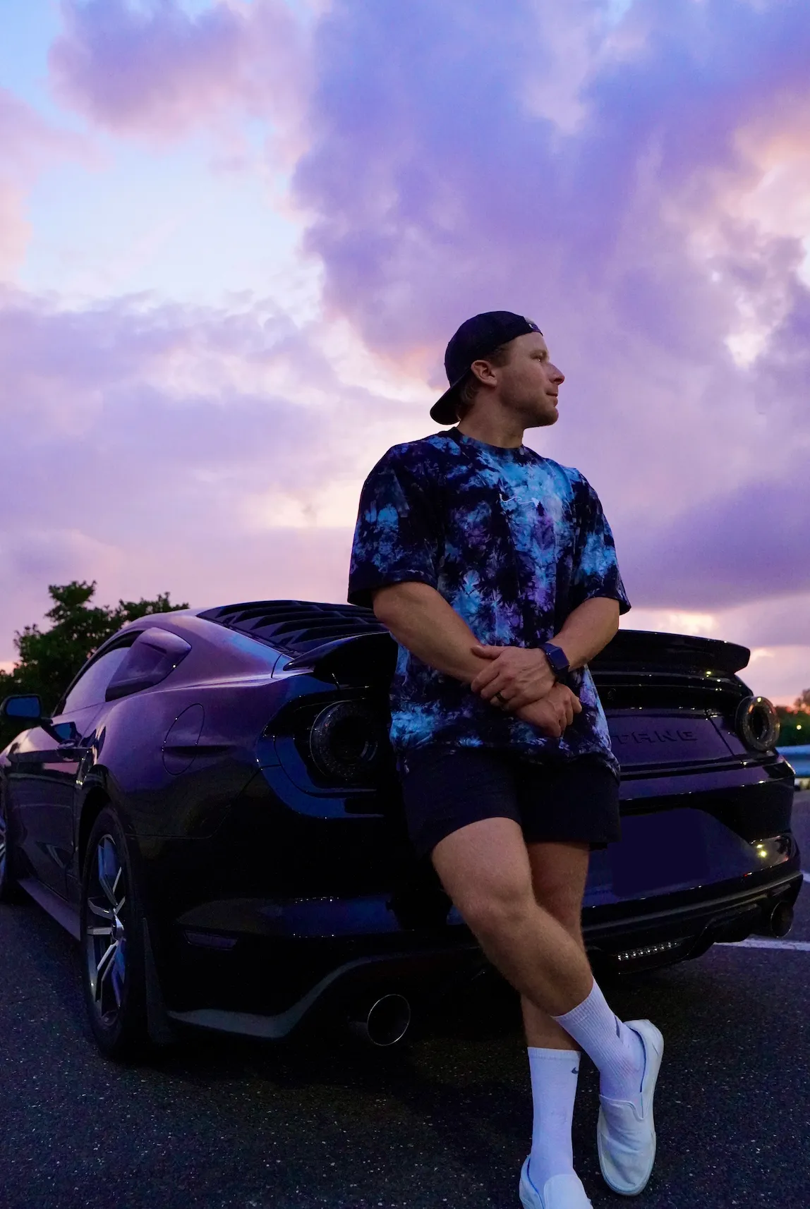 MakeWaves Oversized Tie-Die Shirt