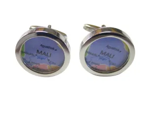 Mali Map Cufflinks