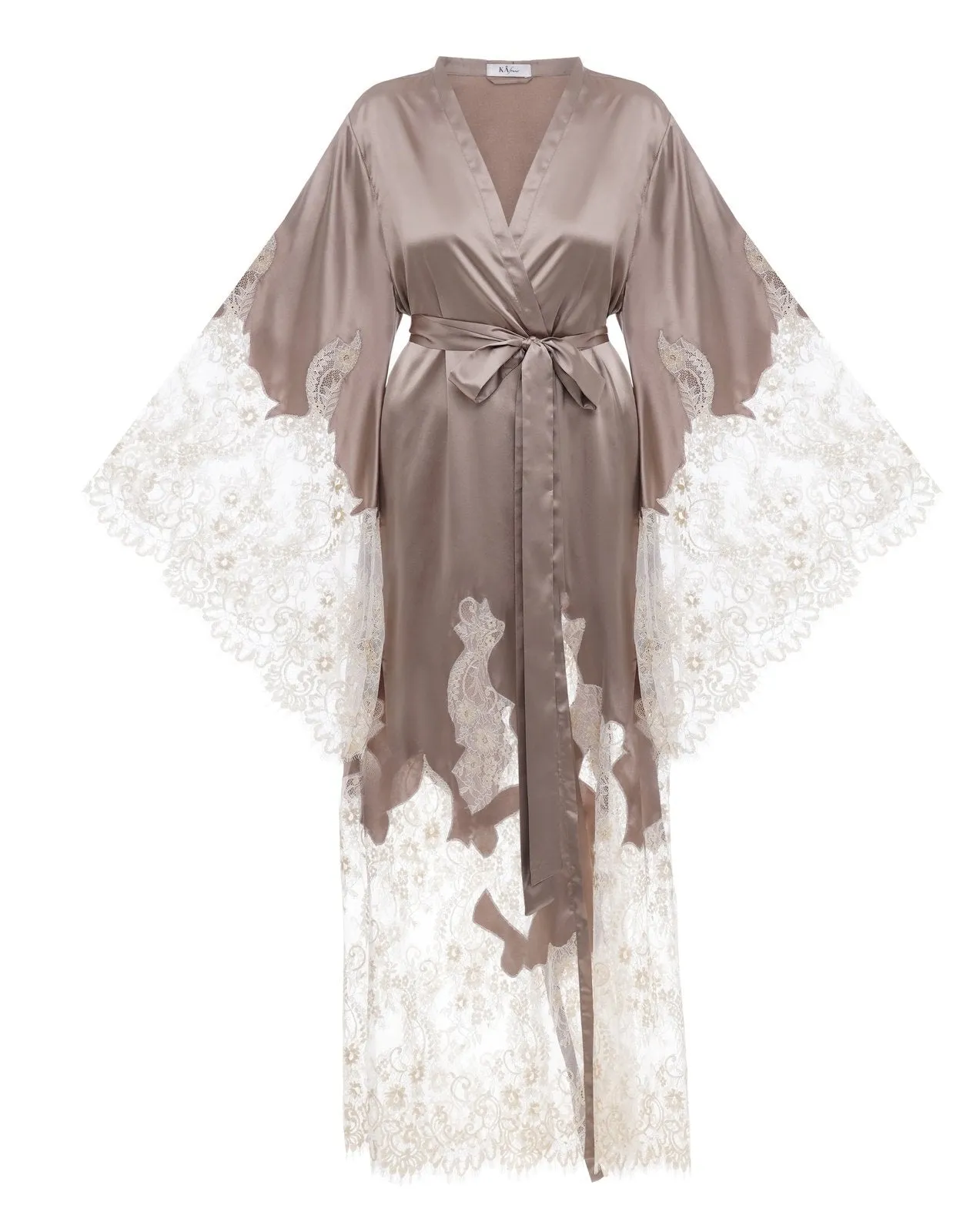 Marrakesh Satin Long Luxury Robe