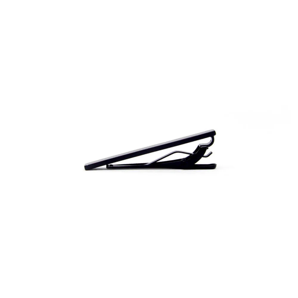 Matte Black Tie Clip