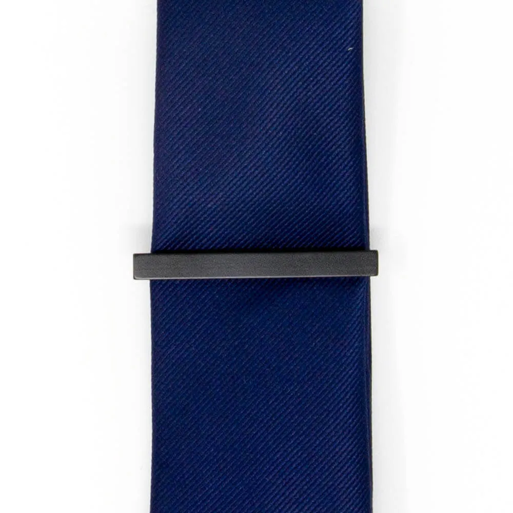 Matte Black Tie Clip