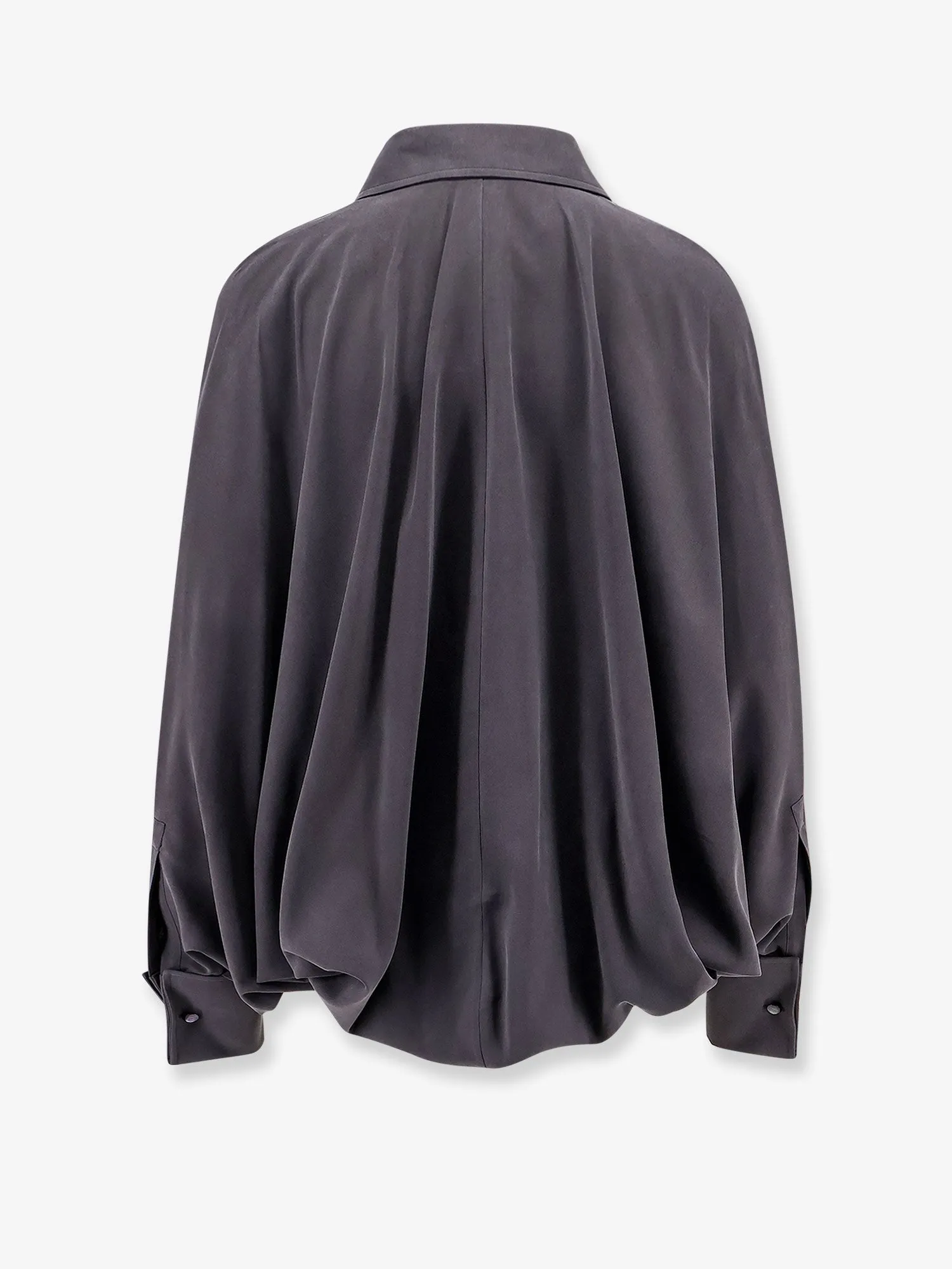 Max Mara Tempo Silk Shirt With Body Detail