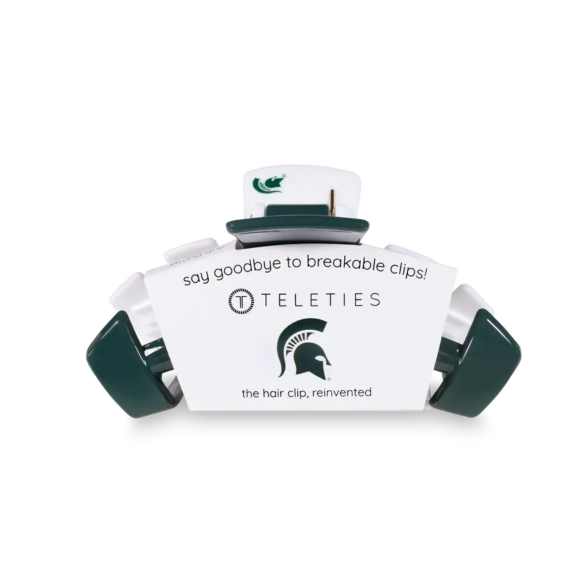 Medium Teleties Claw Clip - Michigan State University