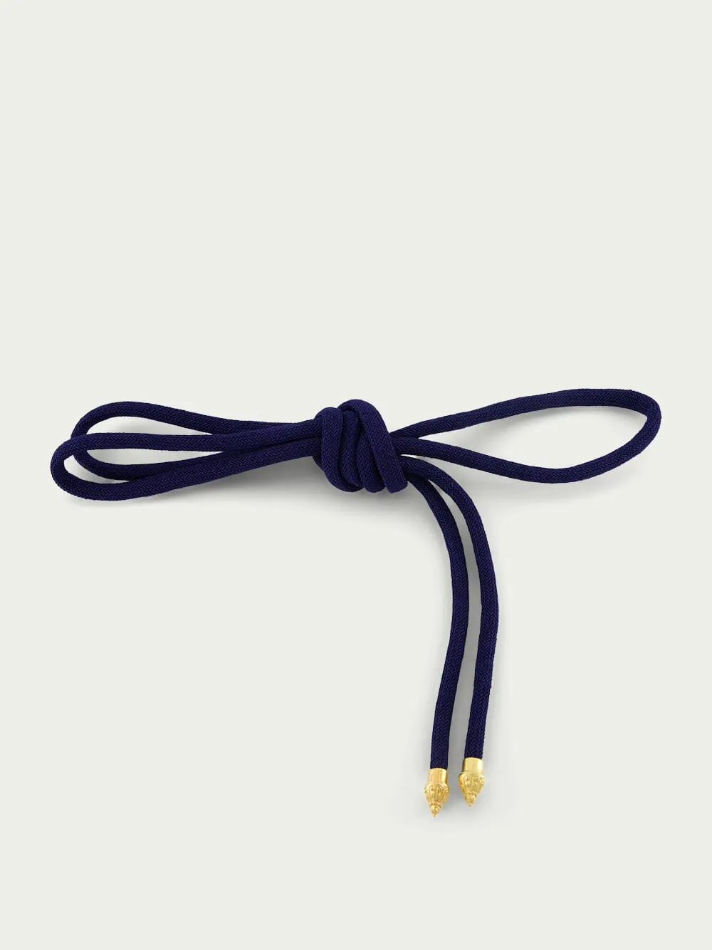 Melina Navy Cord Belt