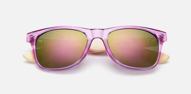 Men Wood Sunglasses