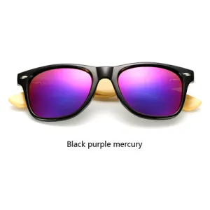 Men Wood Sunglasses