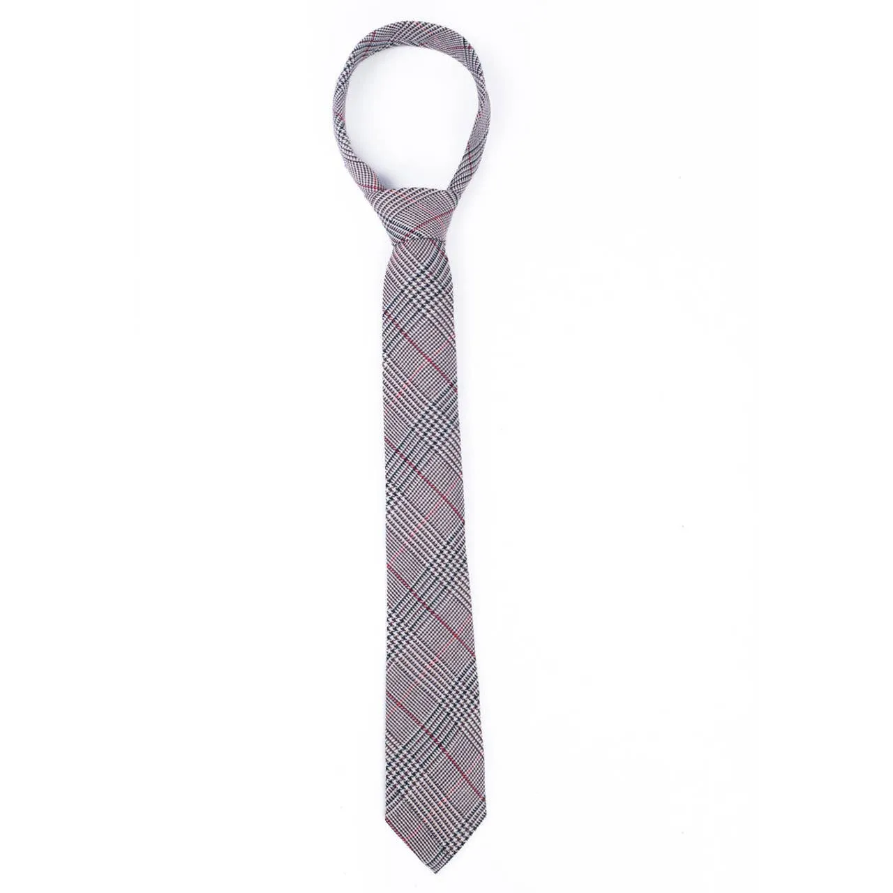 Men's 100% Cotton Checkered Ties 20