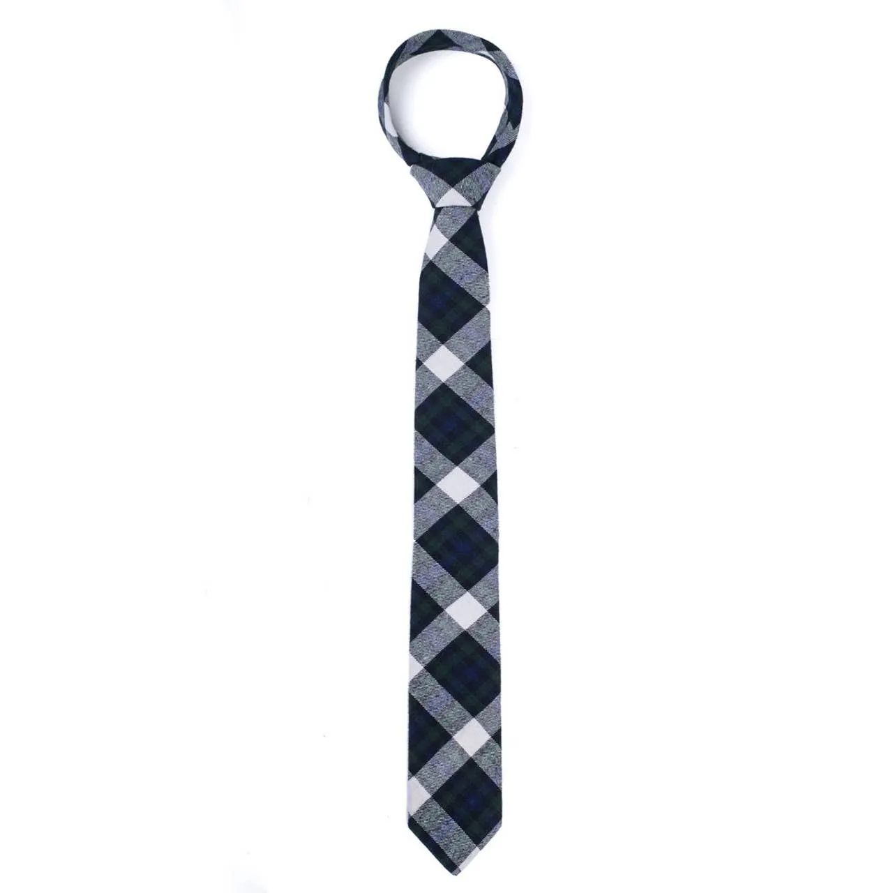 Men's 100% Cotton Checkered Ties 3