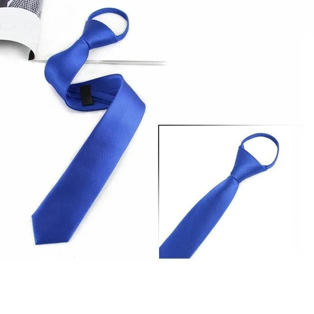 Men's Luxury Convenient Pre-tied  Ties