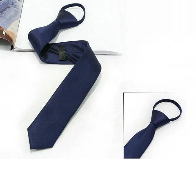 Men's Luxury Convenient Pre-tied  Ties