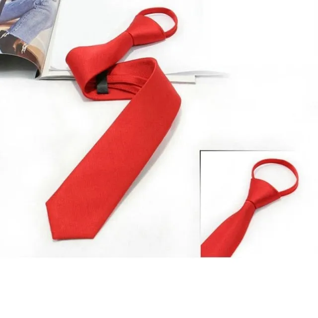 Men's Luxury Convenient Pre-tied  Ties