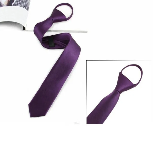 Men's Luxury Convenient Pre-tied  Ties