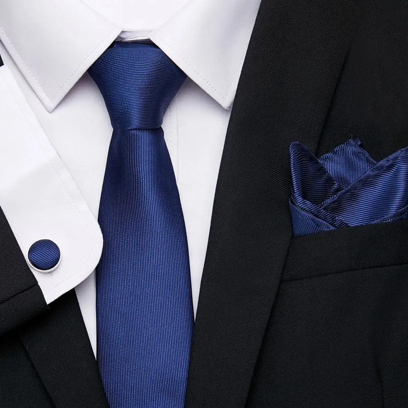 Men`s Tie Silk Red Plaid print Jacquard Woven Tie   Hanky   Cufflinks Sets For Formal Wedding Business Party Free Postage