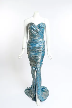 Metallic Mermaid Gown
