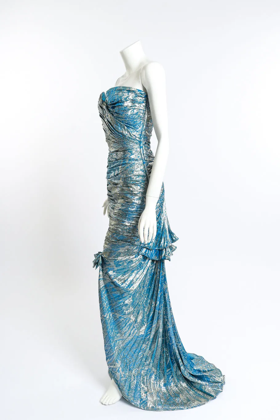Metallic Mermaid Gown
