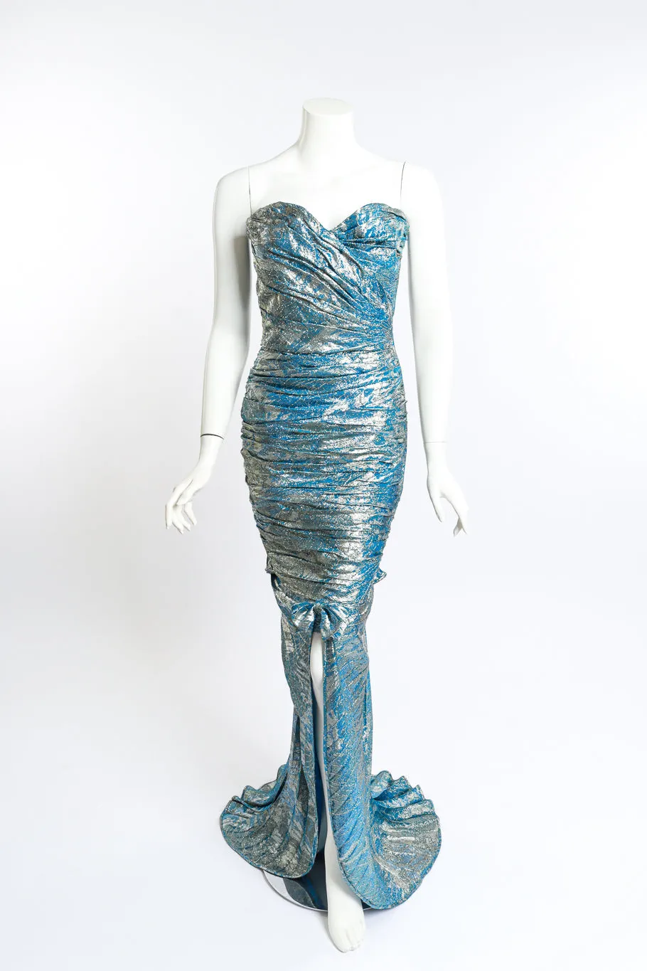 Metallic Mermaid Gown