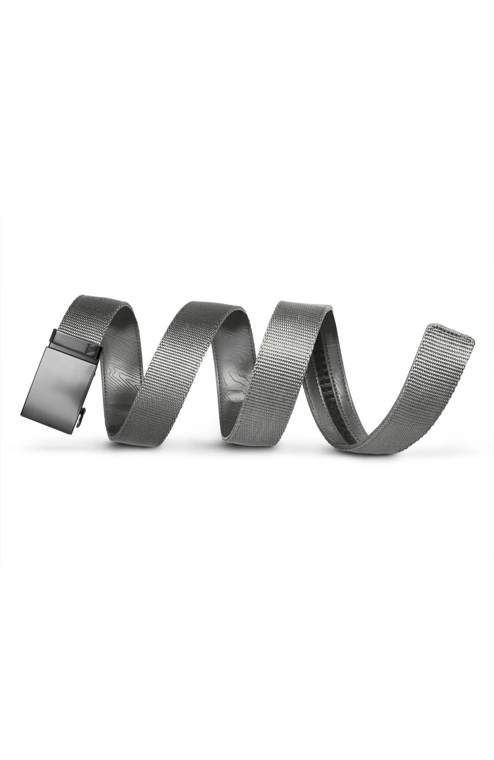 Mission Belts - Tactical Gunmetal Buckle with Grey Nylon Belt