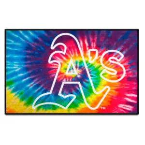 MLB - Oakland Athletics Starter Mat - Tie Dye