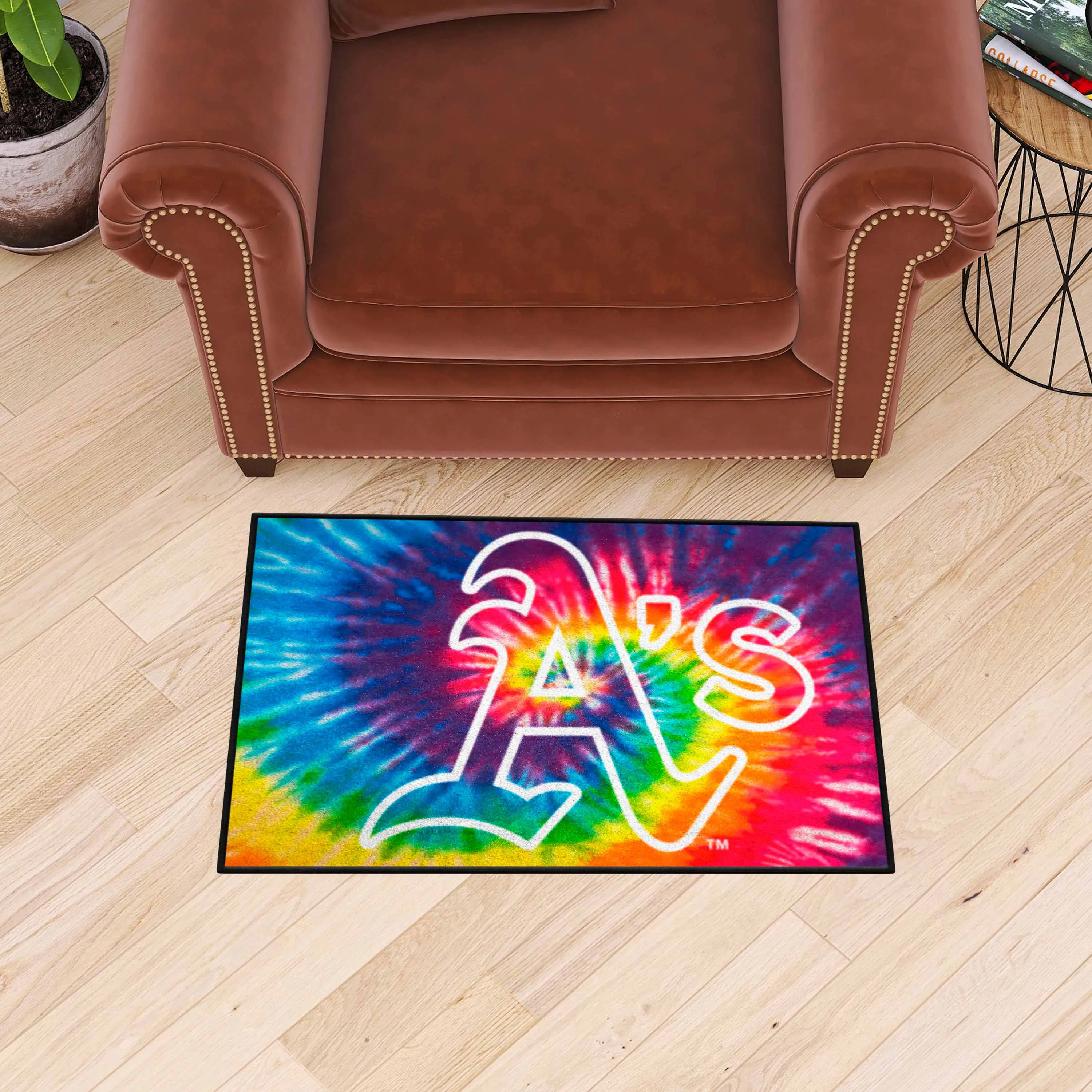 MLB - Oakland Athletics Starter Mat - Tie Dye