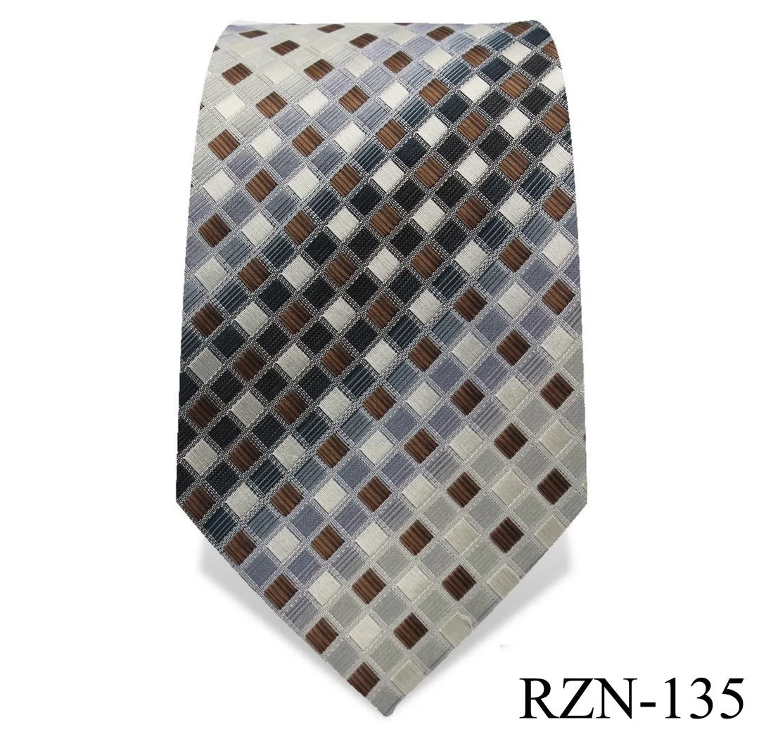 Multi Color Checkered Tie