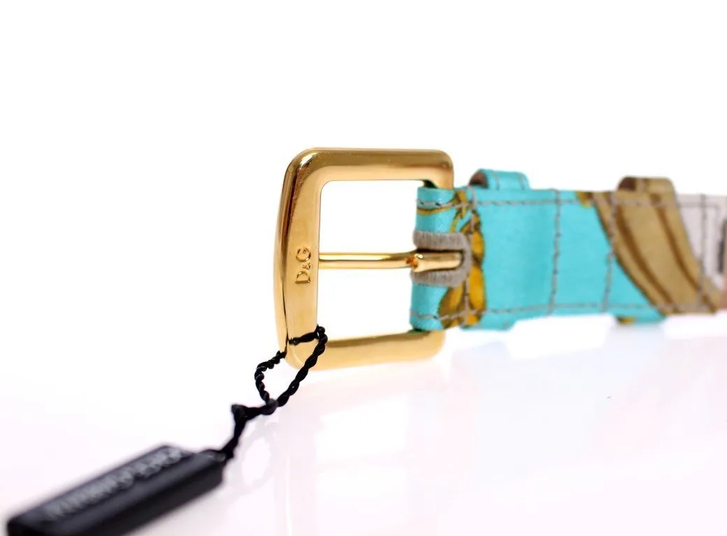 Multicolor Silk Belt