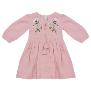 Nadia Dress-Pink Lady Apple