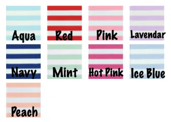 Name Stripe Short Set