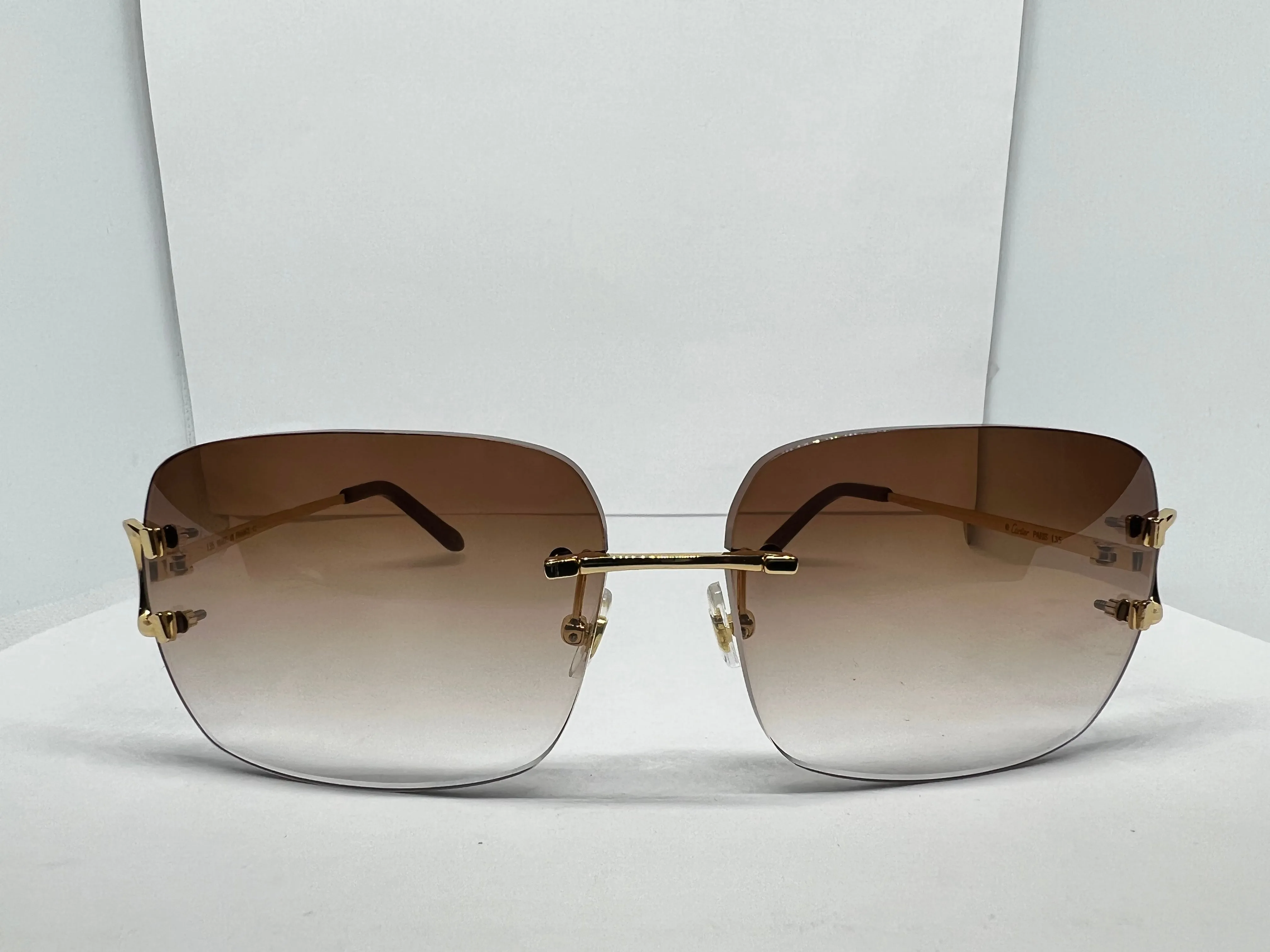New** Gold Big C w/ Custom Brown Lenses