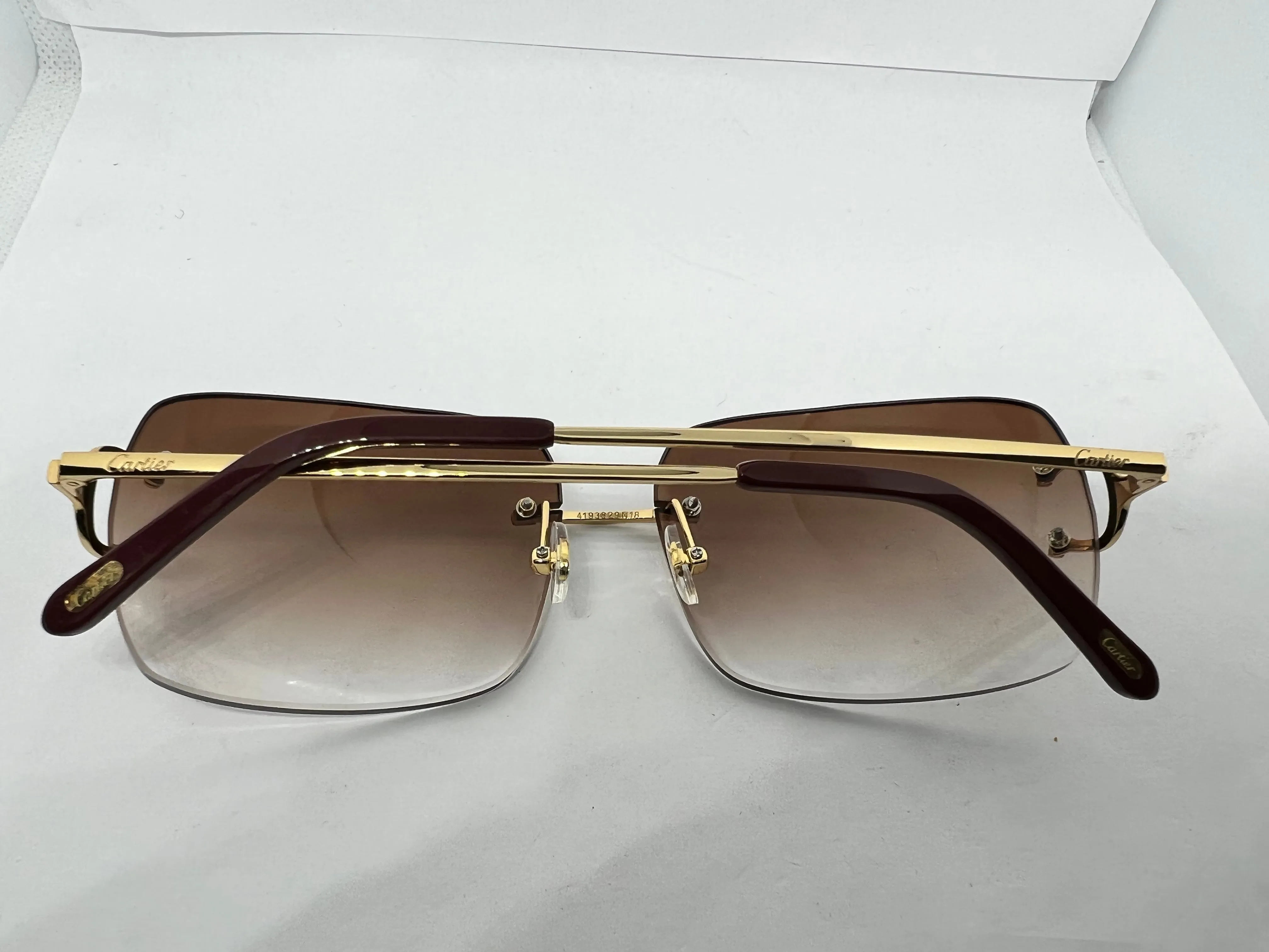 New** Gold Big C w/ Custom Brown Lenses