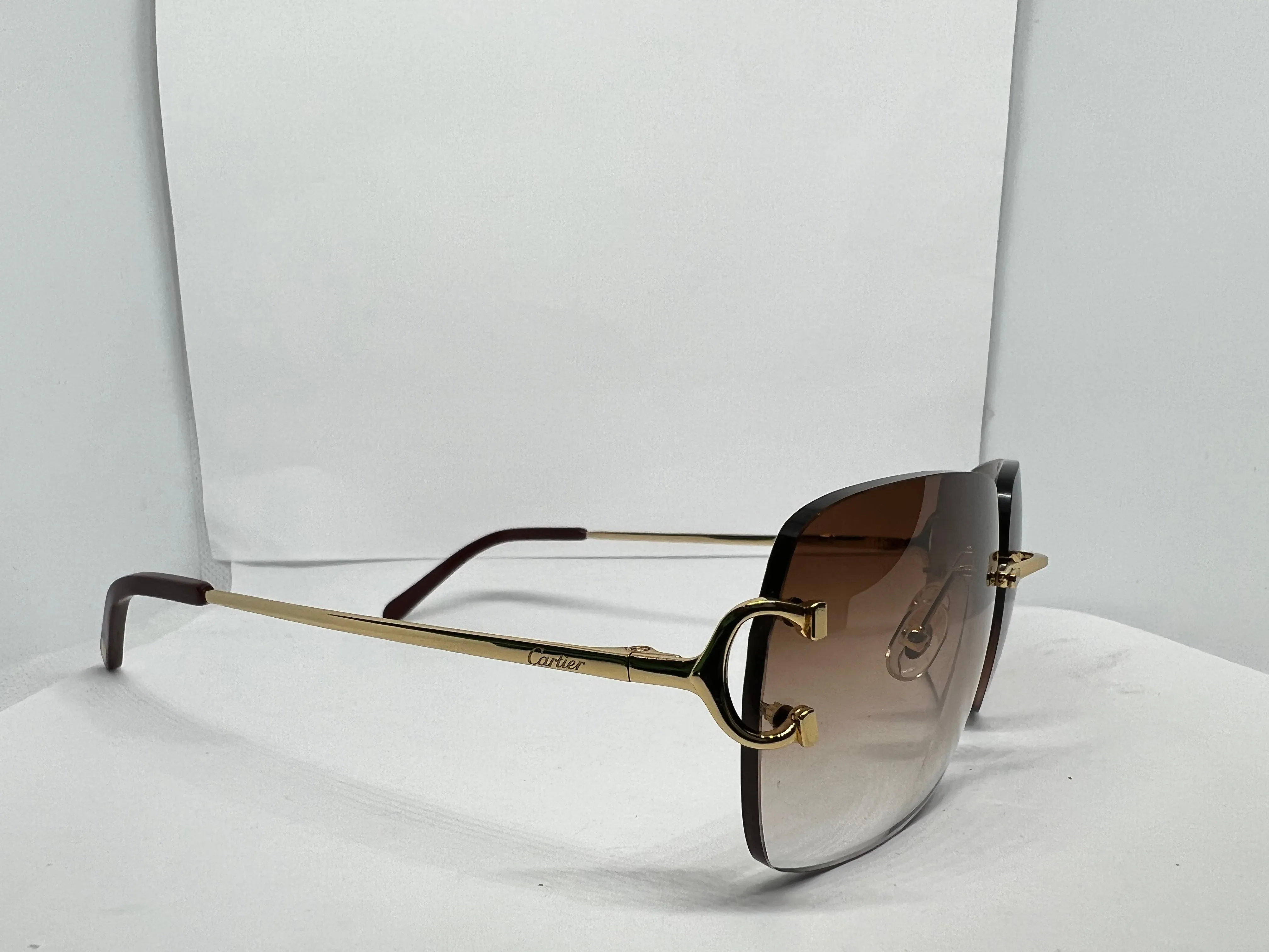 New** Gold Big C w/ Custom Brown Lenses