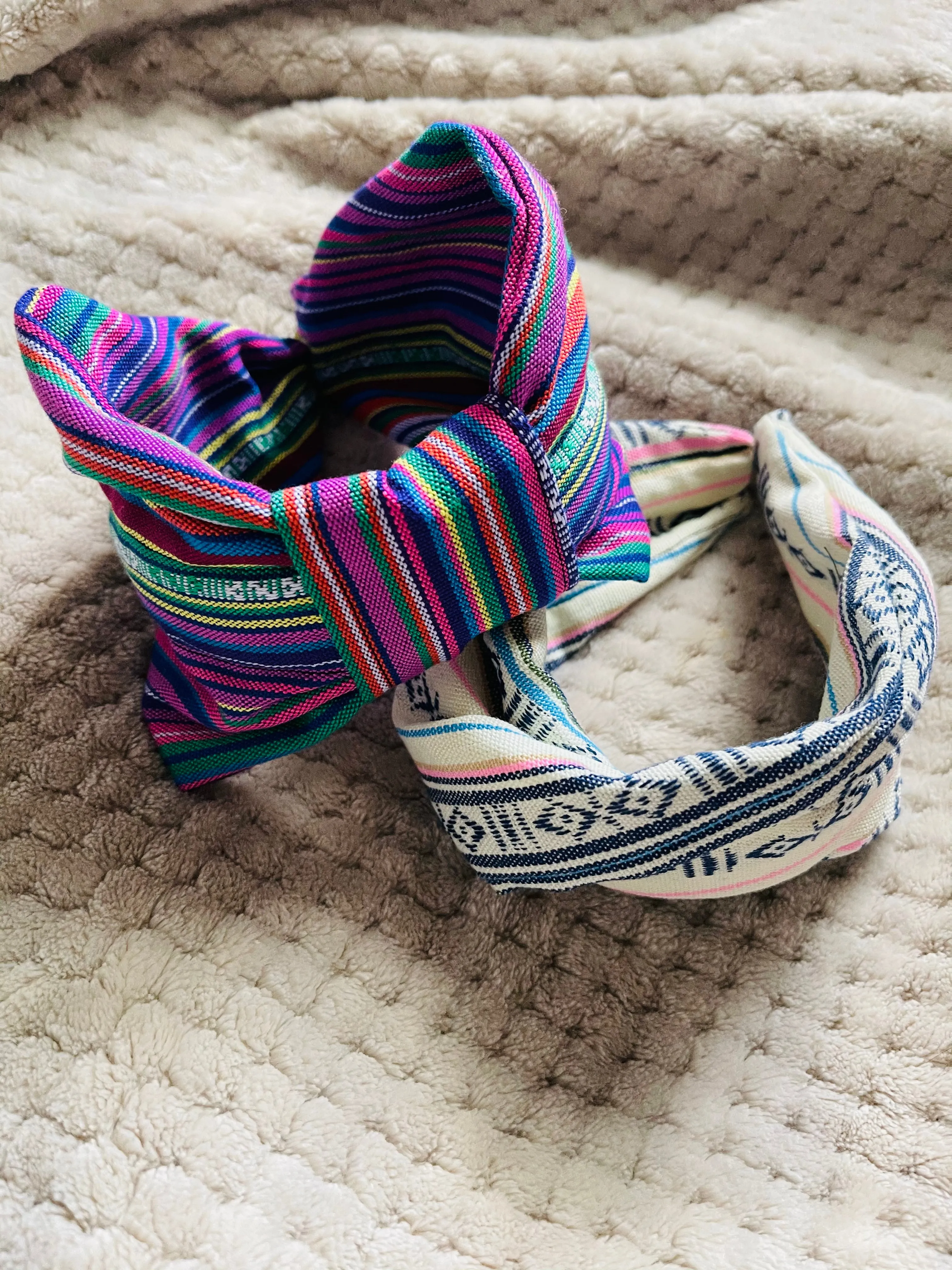 NEW Large Bow/Crisscross Headband- Diadema