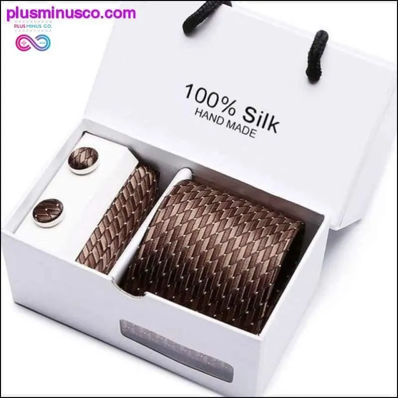New Plaid men ties set Extra Long Size 145cm*8cm Necktie