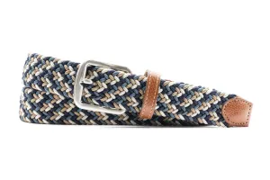 Newport Woven Stretch Belt in River