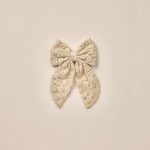 Noralee Oversized Bow in Champagne