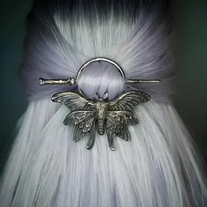 Nordic Gothic Metal Hair Stick – A Statement Headdress for Bold Elegance