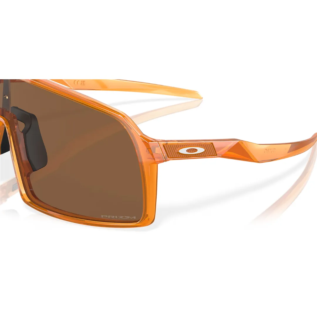 Oakley Men's Sutro Sunglasses - PRIZM Bronze, Transparent Ginger