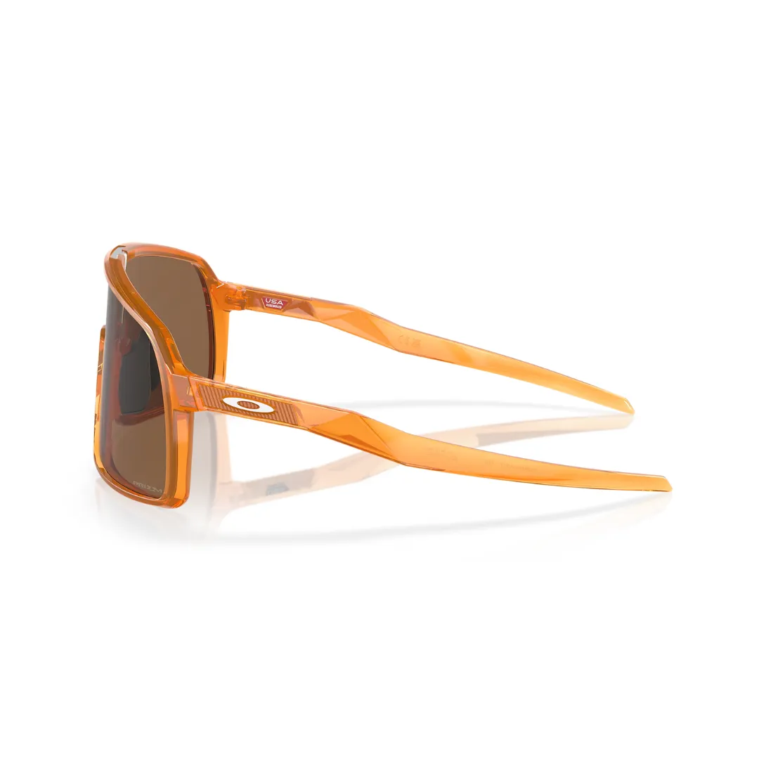 Oakley Men's Sutro Sunglasses - PRIZM Bronze, Transparent Ginger