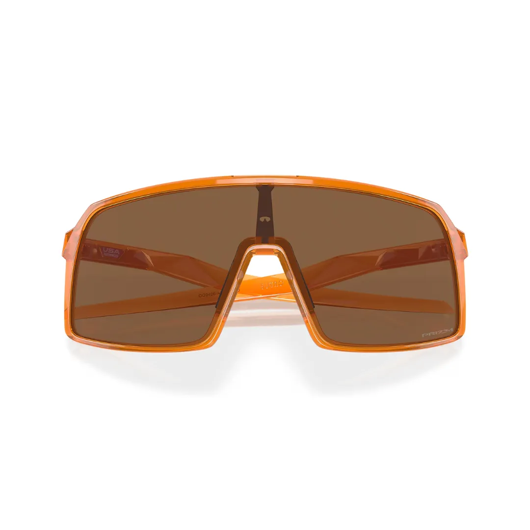Oakley Men's Sutro Sunglasses - PRIZM Bronze, Transparent Ginger