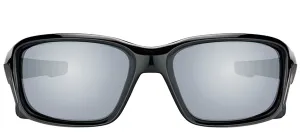Oakley StraightLink OO 9331 933101 Sport Plastic Black Sunglasses with Black Iridium Lens