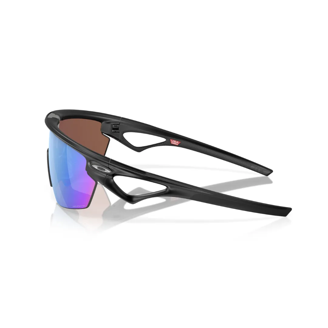Oakley Sunglasses Sphaera - Prizm Deep Water Polarized Lenses,  Matte Black Frame