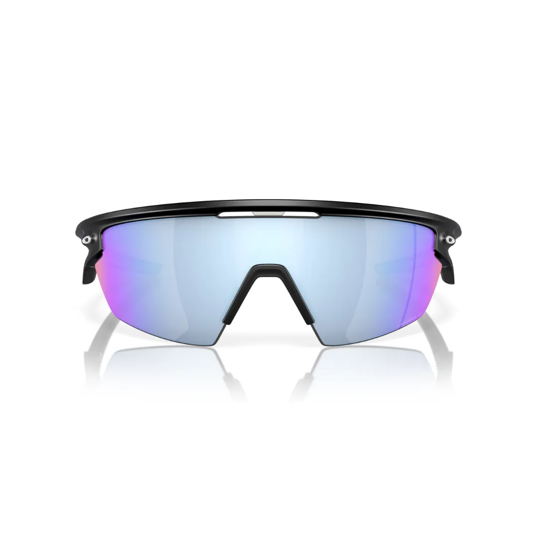 Oakley Sunglasses Sphaera - Prizm Deep Water Polarized Lenses,  Matte Black Frame