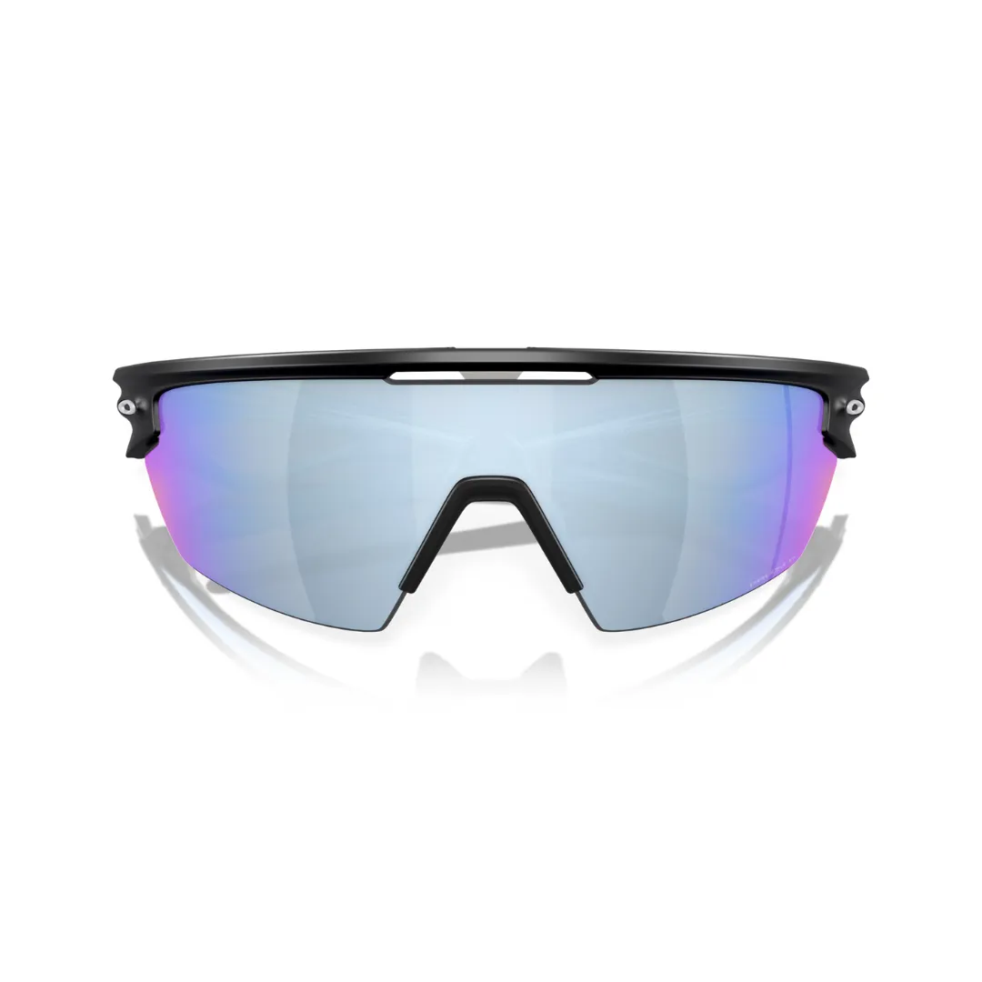 Oakley Sunglasses Sphaera - Prizm Deep Water Polarized Lenses,  Matte Black Frame