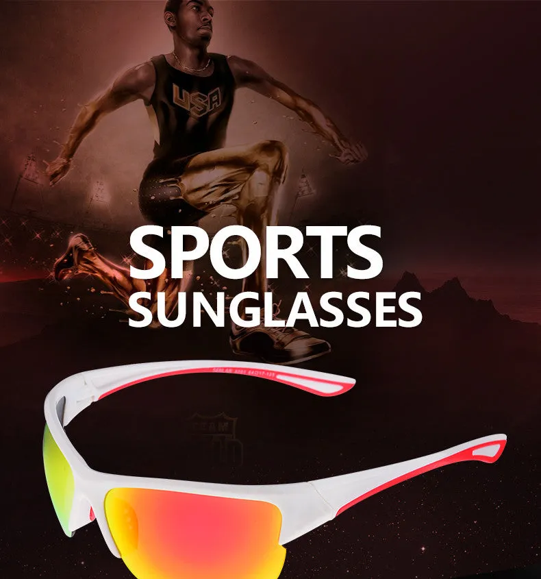 Outdoor Mirrored Sport Glasses