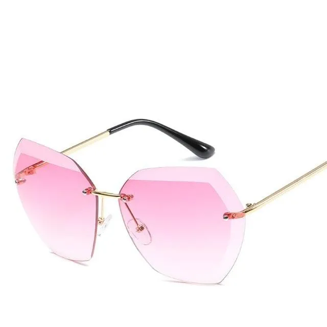 Oversized Vintage Shades Sun Glasses