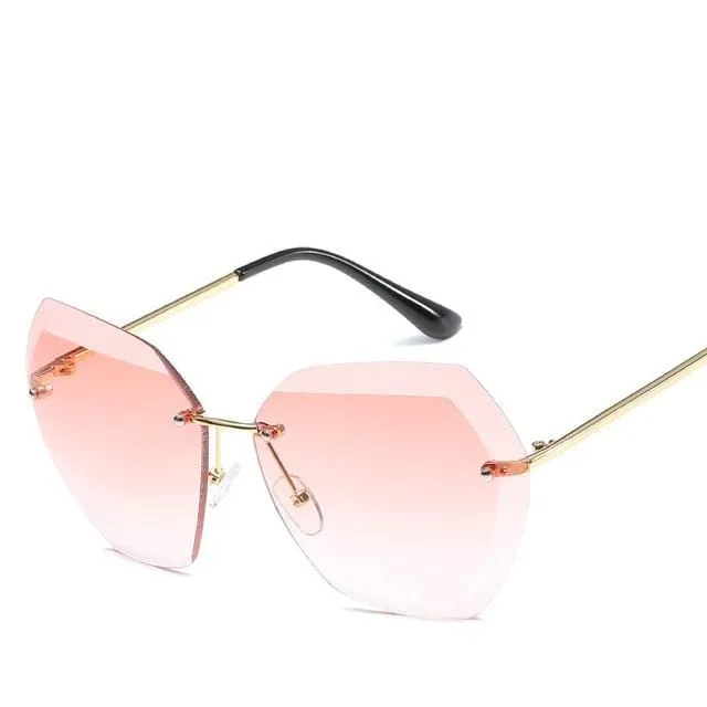 Oversized Vintage Shades Sun Glasses