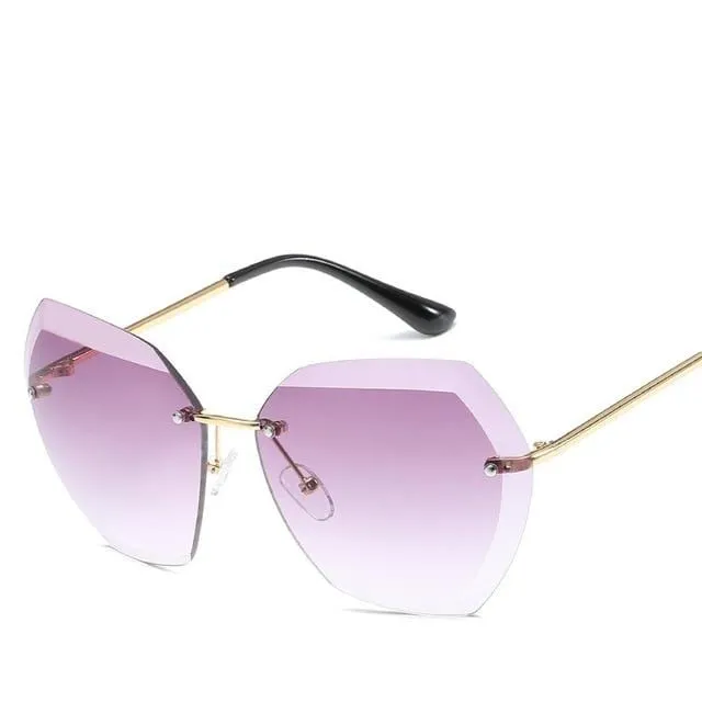 Oversized Vintage Shades Sun Glasses