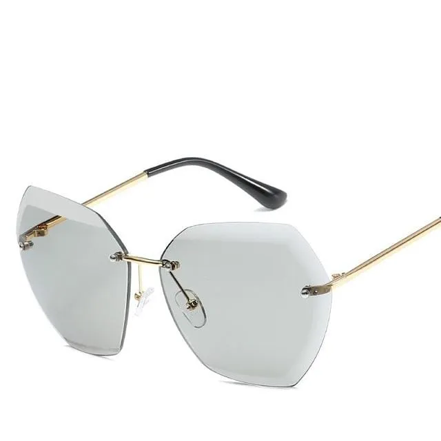 Oversized Vintage Shades Sun Glasses