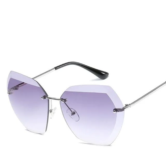 Oversized Vintage Shades Sun Glasses