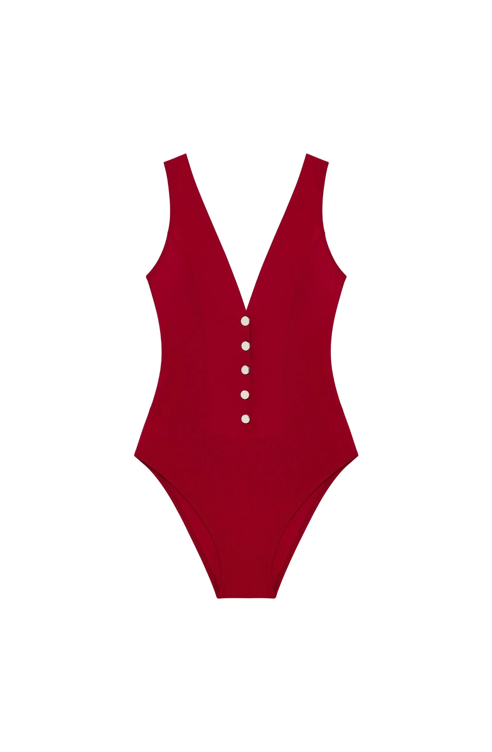 PAIN de SUCRE Gillie Madder Red One-Piece Swimsuit