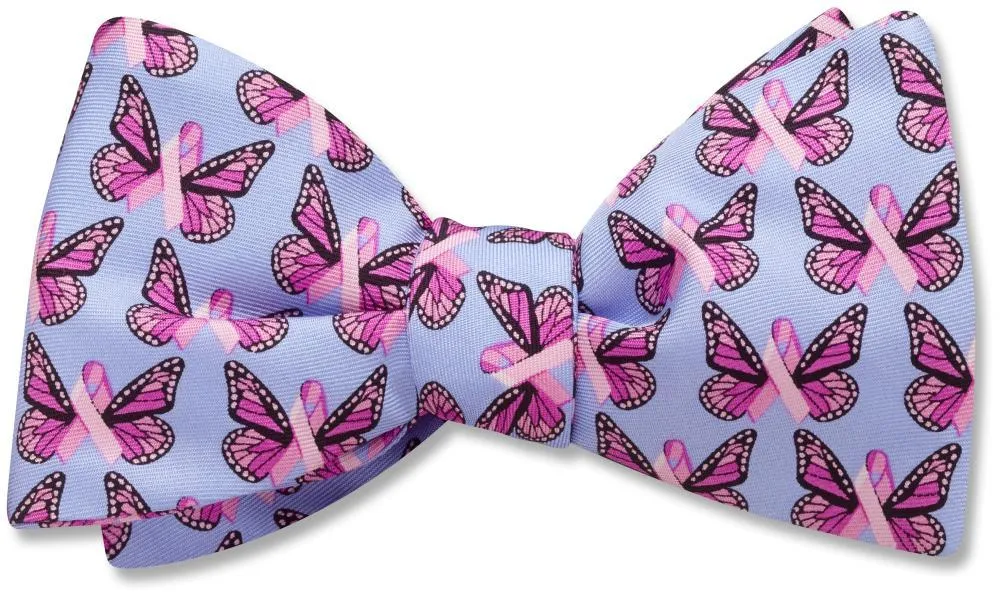 Papillon Pink - Dog Bow Ties